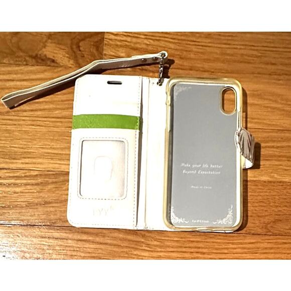 iPhone Xs Max case w/ Kickstand, Wallet Case & Card Pockets - Picture 5 of 6